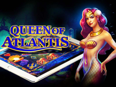 queen of atlantis slot logo queen of atlantis slot logo